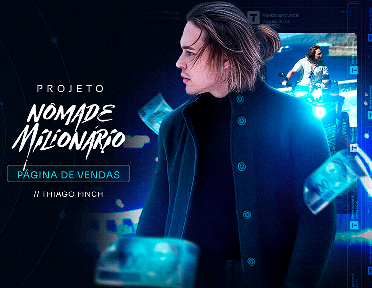 Projeto 007 — Página de Vendas Thiago Finch Lançamento